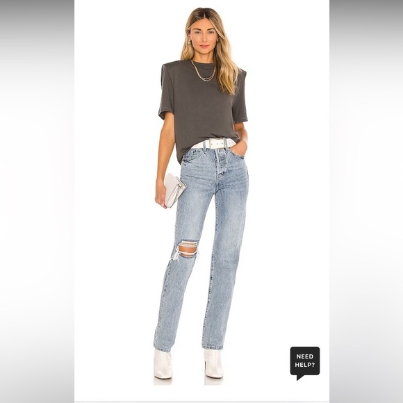 pistola Denim - PISTOLA Cassie Super High Rise Straight Jeans in Play Day Size 26 REVOLVE